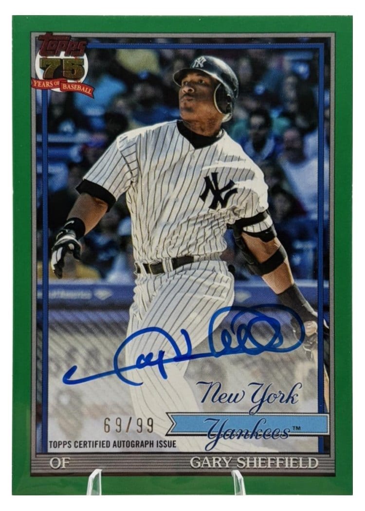 2026 Topps 1991 Topps Autographs Gary Sheffield #91A-GS card