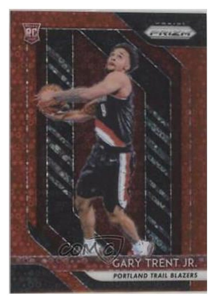 2018-19 Panini Prizm Base Set Gary Trent Jr. #71 card