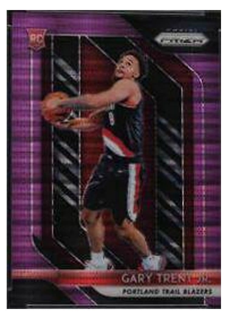 2018-19 Panini Prizm Base Set Gary Trent Jr. #71 card