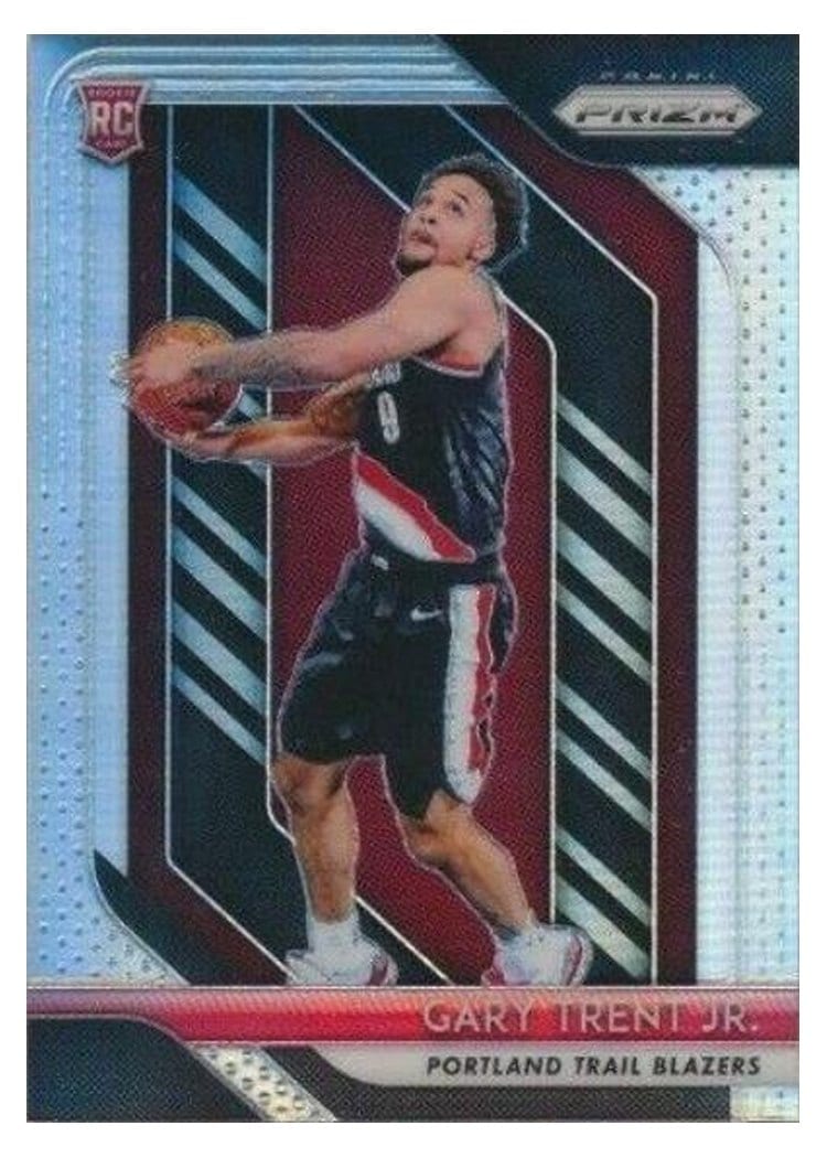 2018-19 Panini Prizm Base Set Gary Trent Jr. #71 card