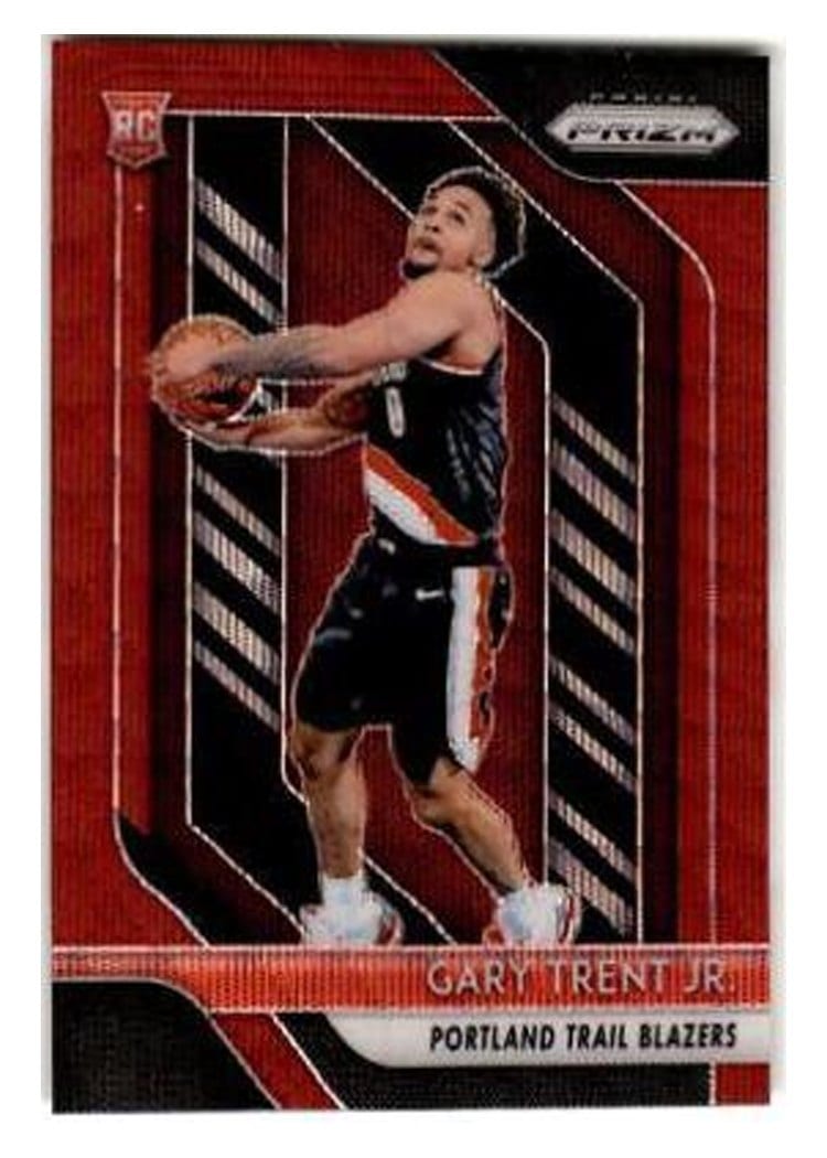 2018-19 Panini Prizm Base Set Gary Trent Jr. #71 card