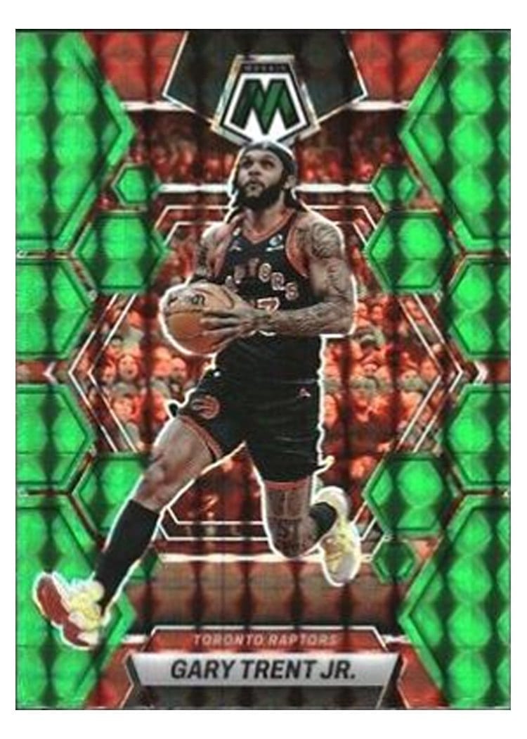 2022-23 Panini Mosaic Base Set Gary Trent Jr Green #17 card
