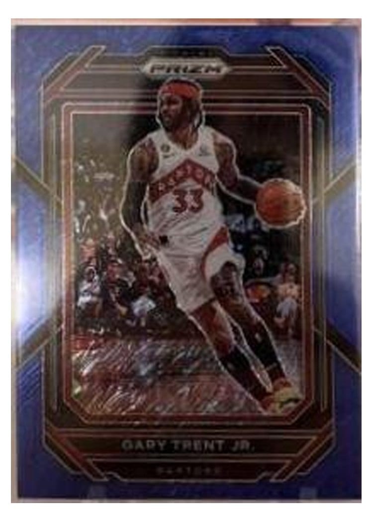 2022-23 Panini Prizm Base Set Gary Trent Jr. #38 card