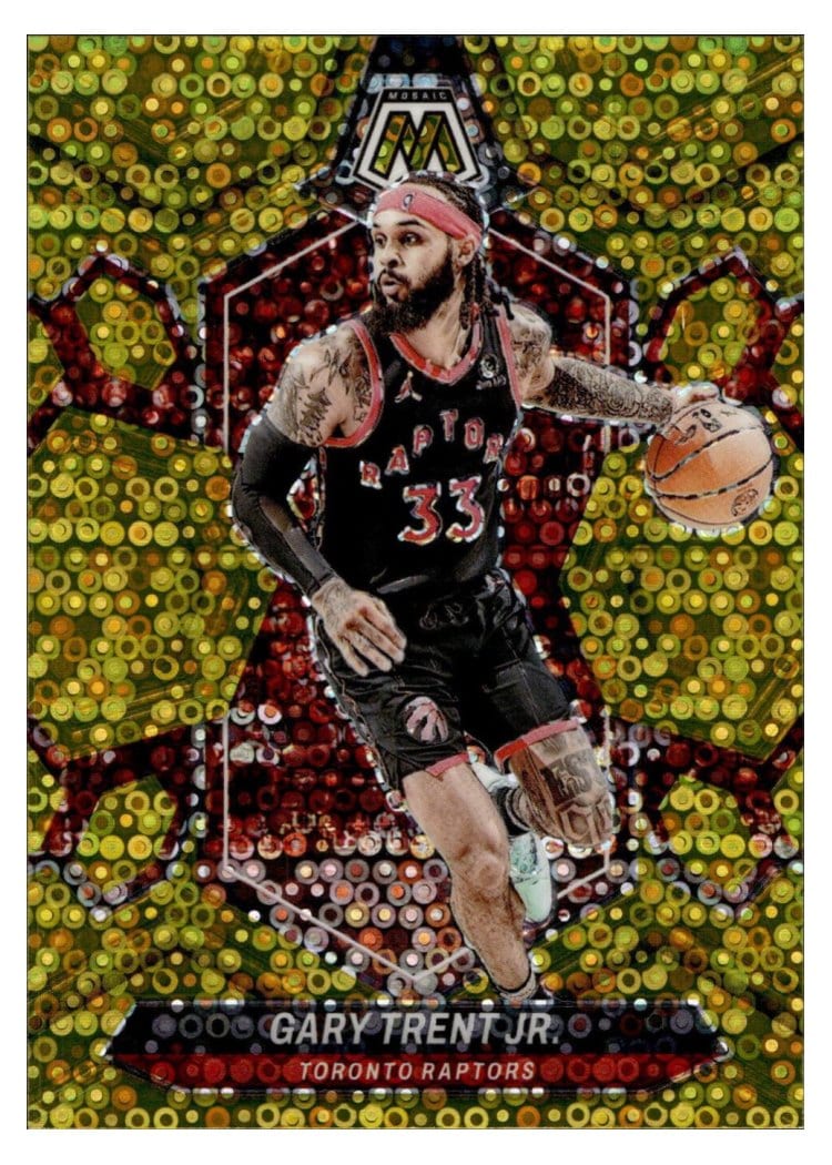 2023-24 Panini Mosaic Base Set Gary Trent Jr. #158 card