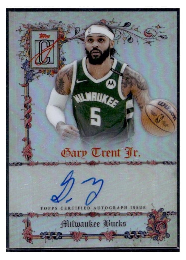 2025-26 Topps Signature Class Manuscripts Gary Trent Jr. #MS-GTJ card