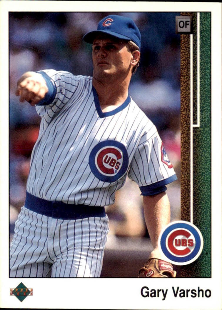 1989 Upper Deck Gary Varsho #321 card
