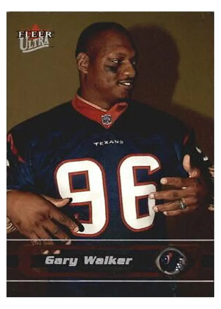 2002 Ultra Gary Walker Gold Medallion #64 card