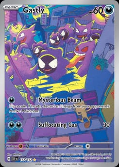2024 Temporal Forces Gastly #177 card