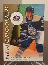 2024-25 SP Game Used New Grooves Gavin Brindley #NG-6 card