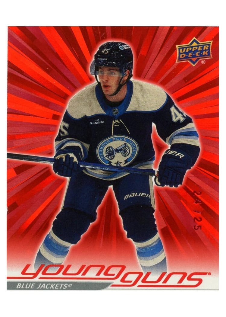 2024-25 Upper Deck Base Set Gavin Brindley #207 card