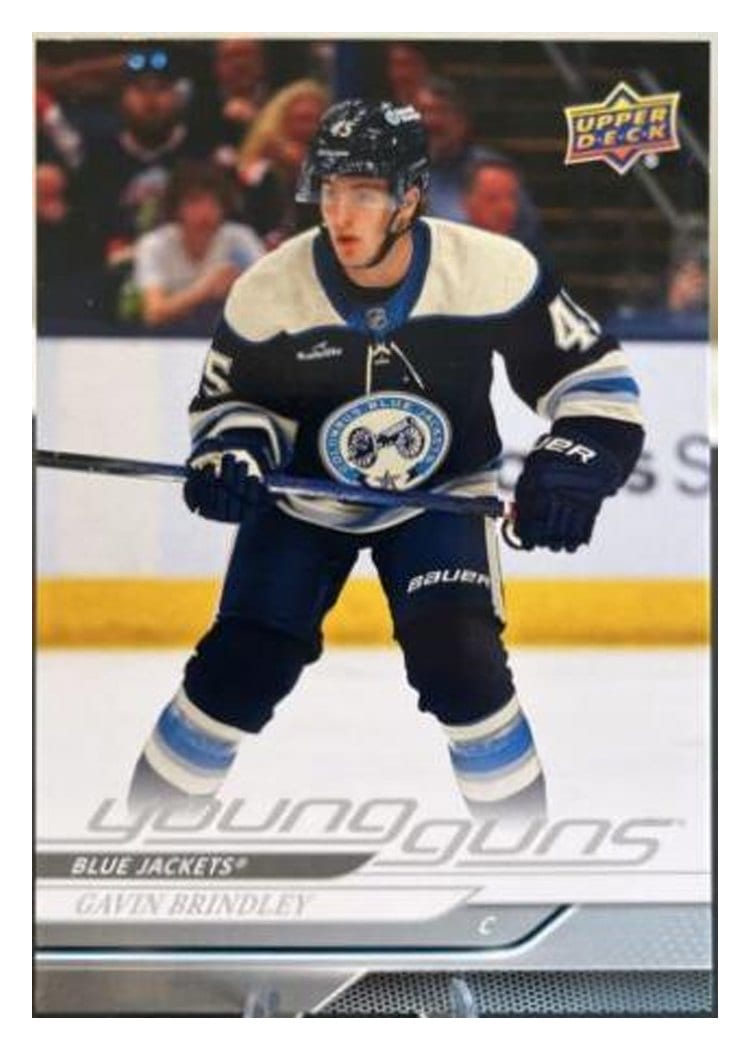 2024-25 Upper Deck Base Set Gavin Brindley #207 card