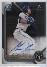 2022 Bowman Draft Chrome Autographs Gavin Cross #CDA-GC card