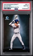2025 Bowman Draft Bowman Spotlights Gavin Fien #BS-4 card