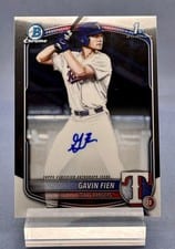 2025 Bowman Draft Chrome Prospect Autographs Gavin Fien #CPA-GF