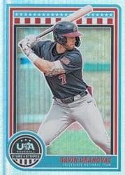 2025 Panini Stars & Stripes Base Set Gavin Grahovac #7 card