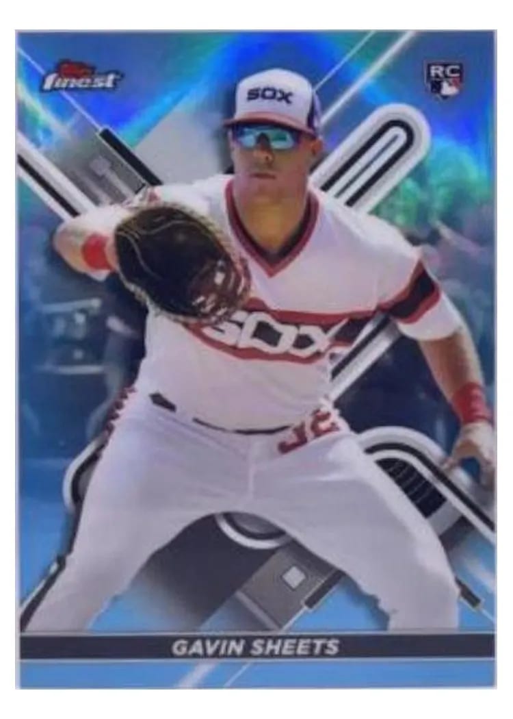 2022 Finest Base Set Gavin Sheets #8 card