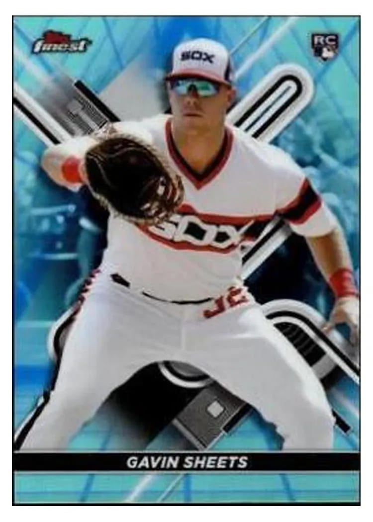 2022 Finest Base Set Gavin Sheets #8 card