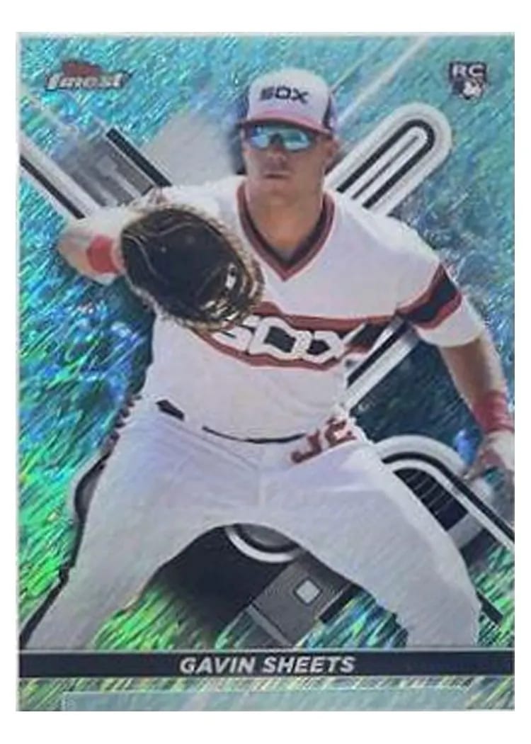 2022 Finest Base Set Gavin Sheets #8 card