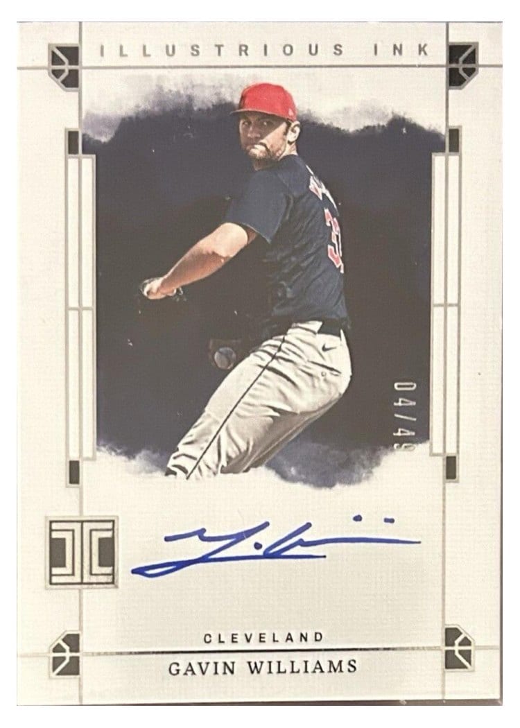 2024 Panini Impeccable Illustrious Ink Gavin Williams #II-GW card