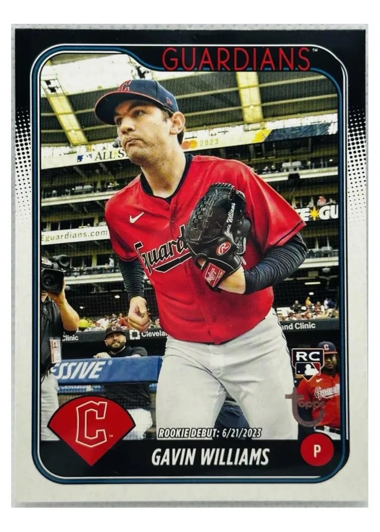2024 Topps Update Base Set Gavin Williams #US294 card