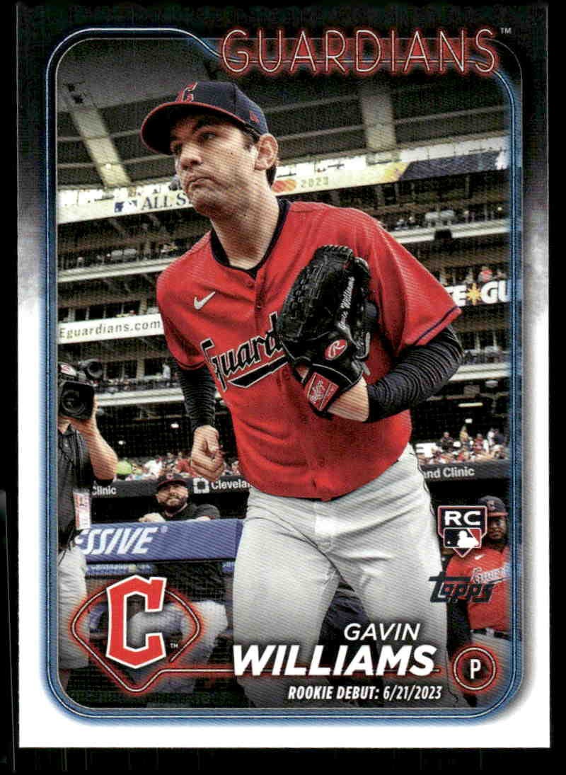 2024 Topps Update Gavin Williams #US294 card