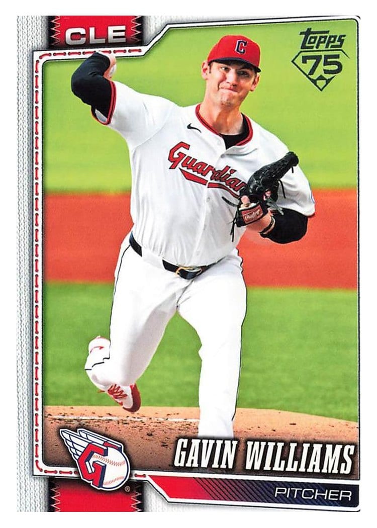 2026 Topps Base Set Gavin Williams #254 card