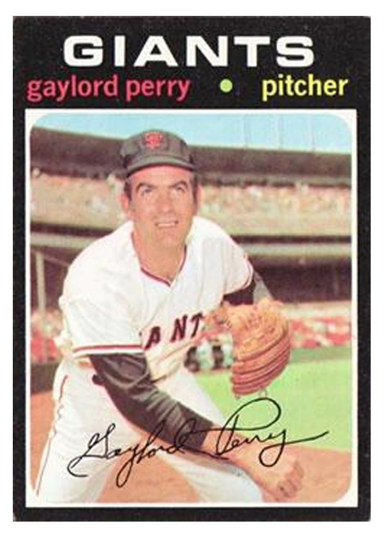 1971 Topps Gaylord Perry #140 card