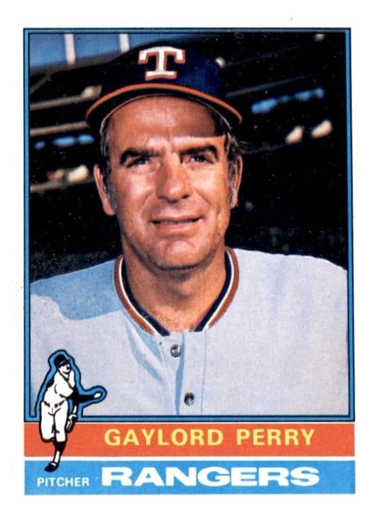 1976 Topps Gaylord Perry #55 card