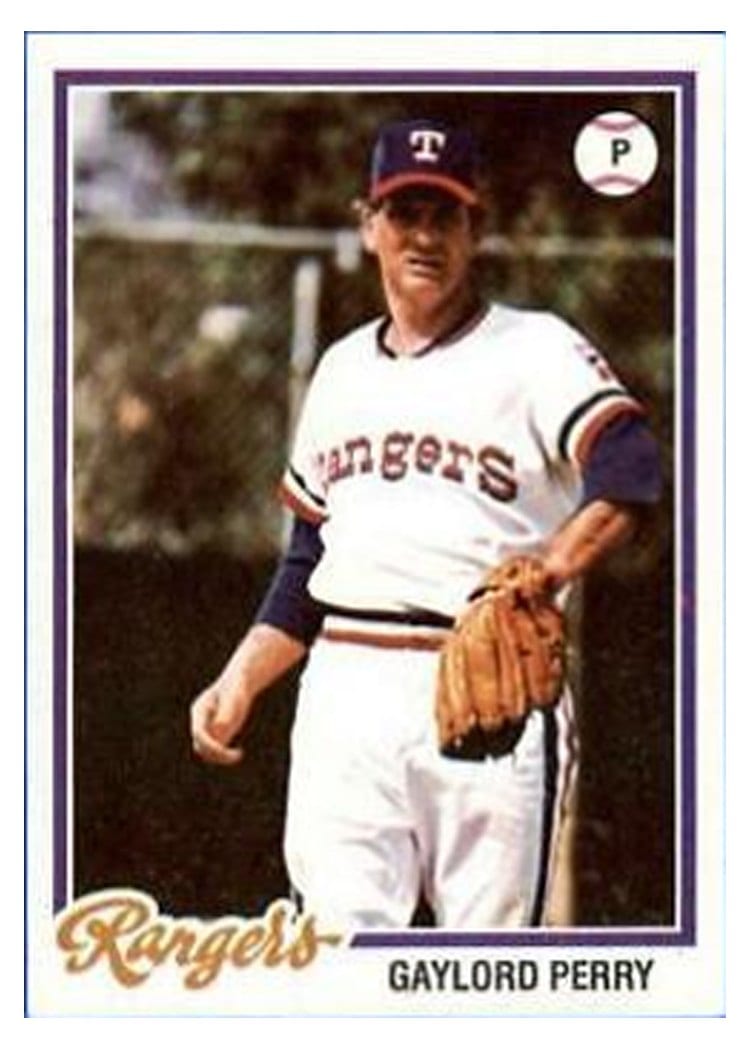 1978 Topps Gaylord Perry #686 card