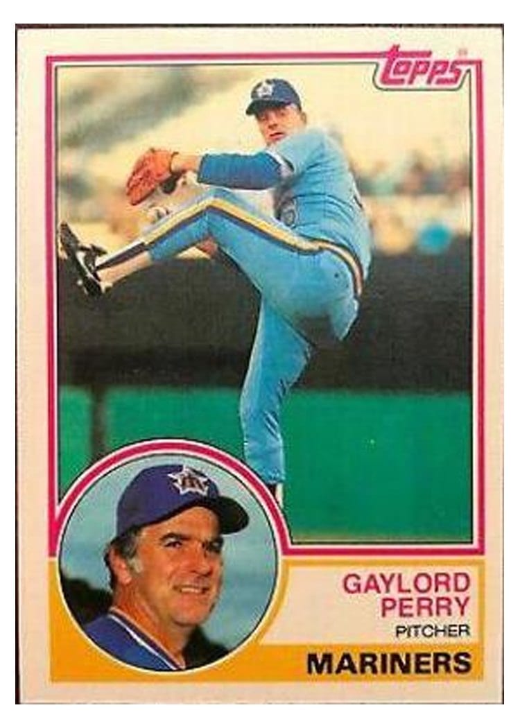 1983 Topps Gaylord Perry #463 card