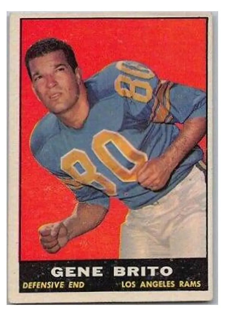1961 Topps Gene Brito #54 card
