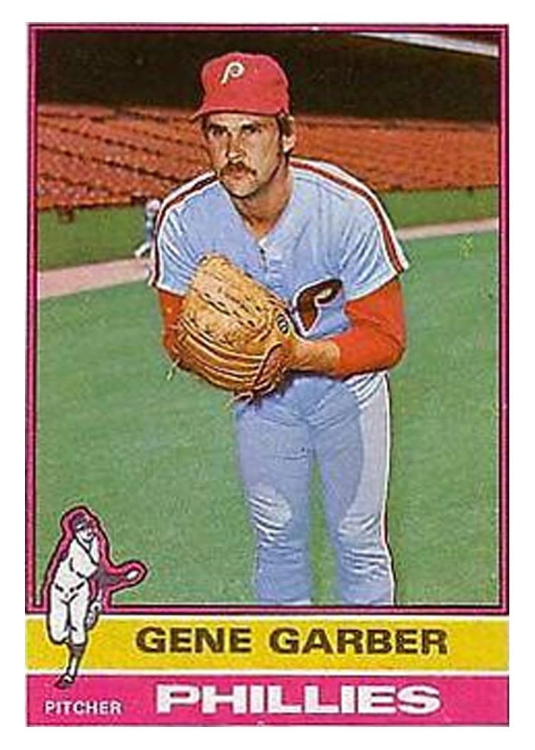 1976 Topps Gene Garber #14 card