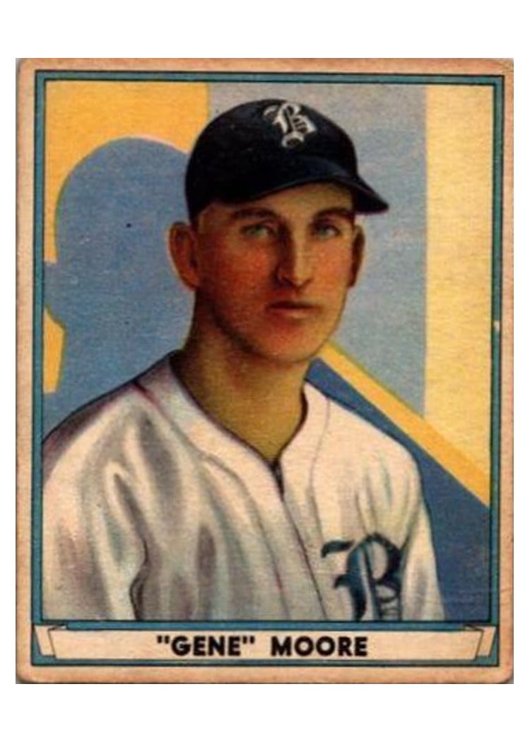 1941 Play Ball Gene Moore #25 card