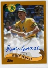 2021 Topps Archives Fan Favorite Autographs Gene Tenace #FFA-GT card
