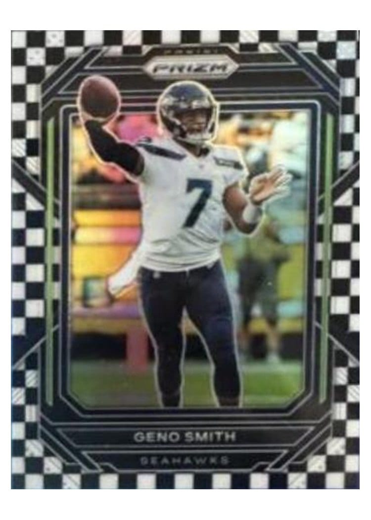 2022 Panini Prizm Base Set Geno Smith #254 card