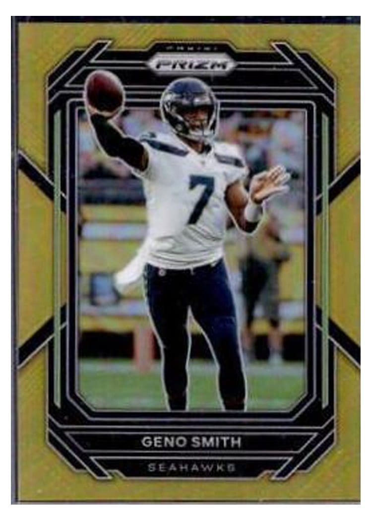 2022 Panini Prizm Base Set Geno Smith #254 card