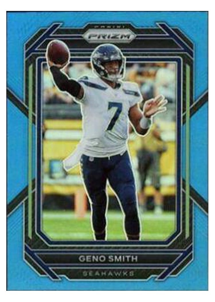 2022 Panini Prizm Base Set Geno Smith Light Blue #254 card