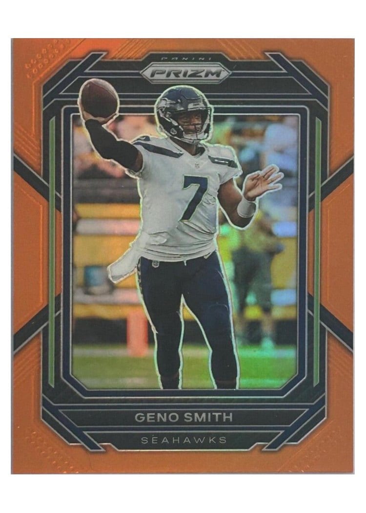 2022 Panini Prizm Base Set Geno Smith #254 card