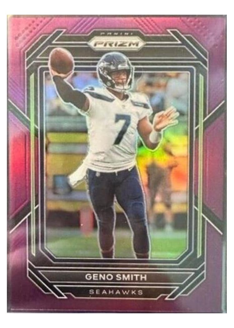 2022 Panini Prizm Base Set Geno Smith #254 card