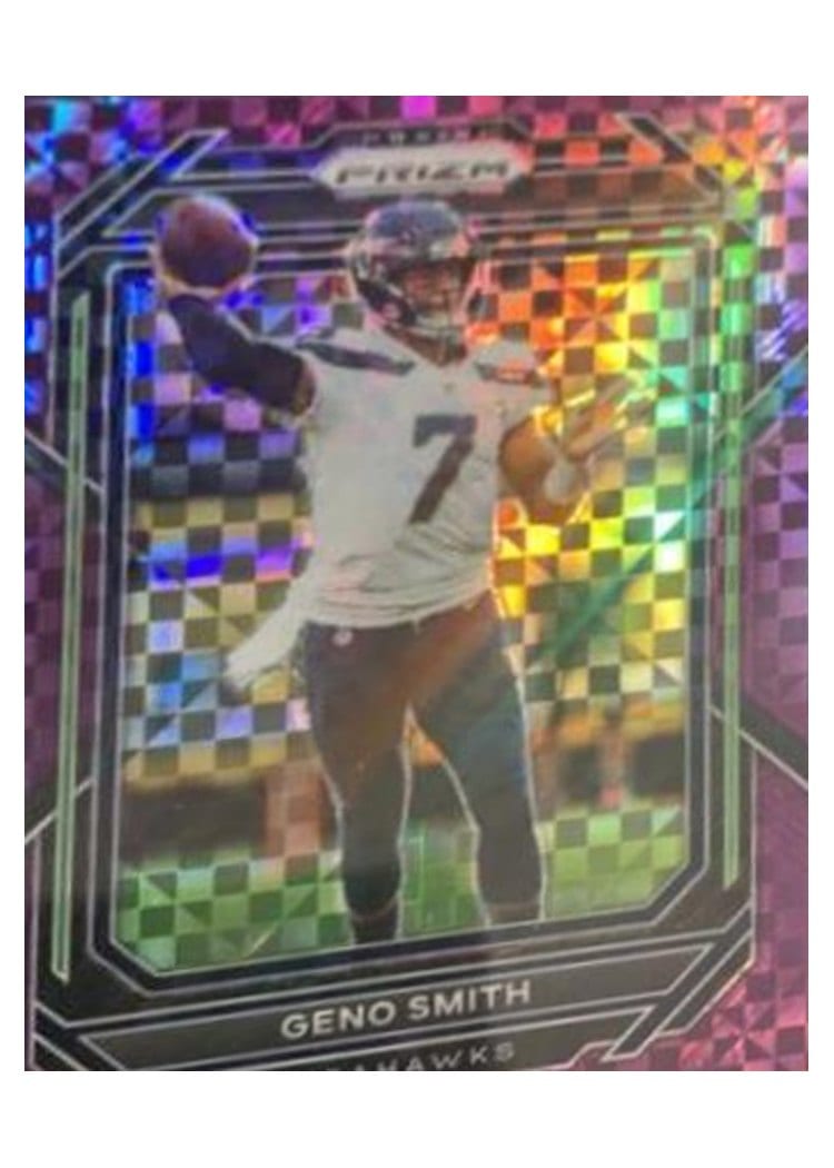 2022 Panini Prizm Base Set Geno Smith #254 card