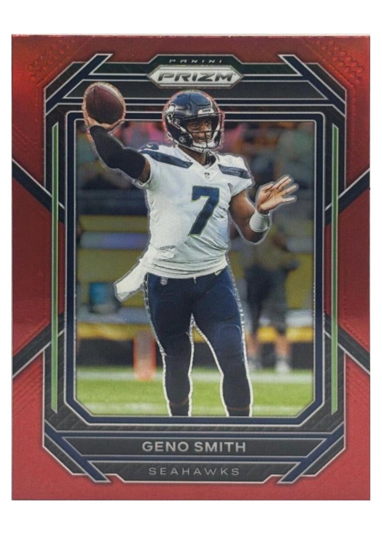 2022 Panini Prizm Base Set Geno Smith #254 card