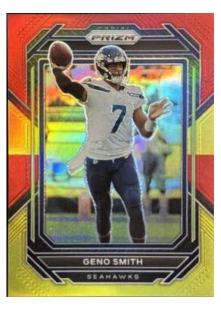 2022 Panini Prizm Base Set Geno Smith #254 card