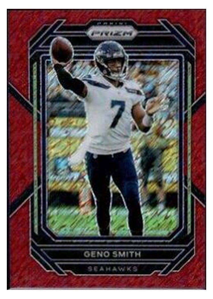 2022 Panini Prizm Base Set Geno Smith #254 card