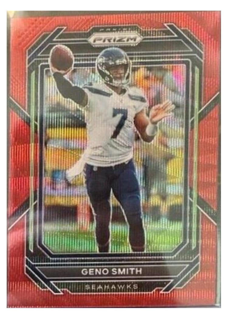 2022 Panini Prizm Base Set Geno Smith #254 card