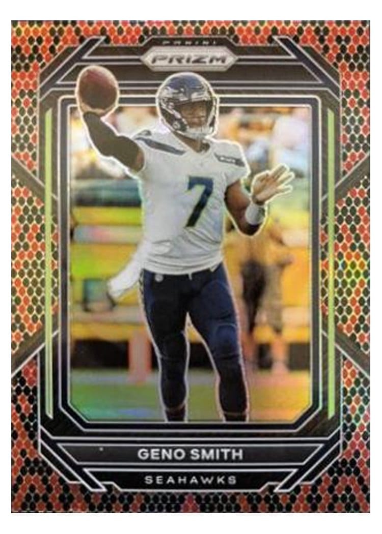 2022 Panini Prizm Base Set Geno Smith #254 card