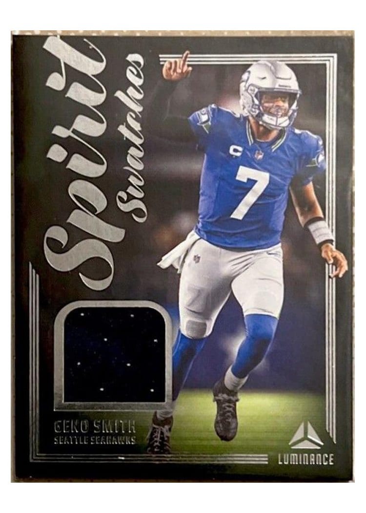 2024 Panini Luminance Spirit Swatches Geno Smith #SS-GSH card