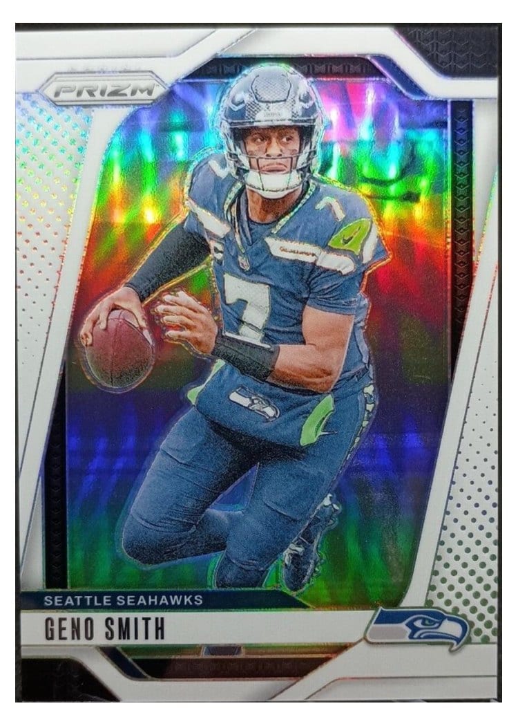 2024 Panini Prizm Base Set Geno Smith White #259 card