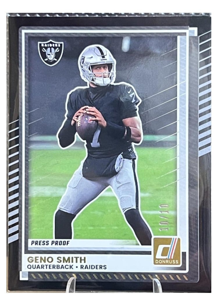 2025 Donruss Base Set Geno Smith #213 card