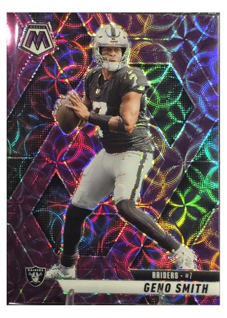 2025 Panini Mosaic Base Set Geno Smith #101 card