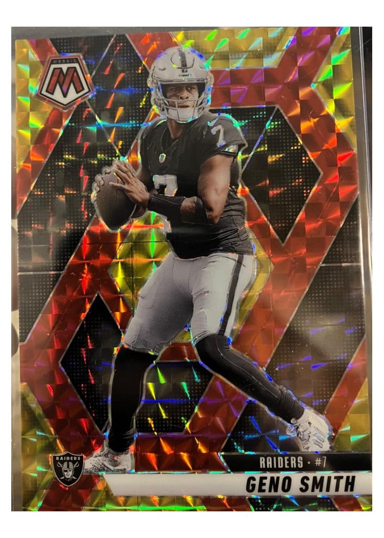 2025 Panini Mosaic Base Set Geno Smith #101 card